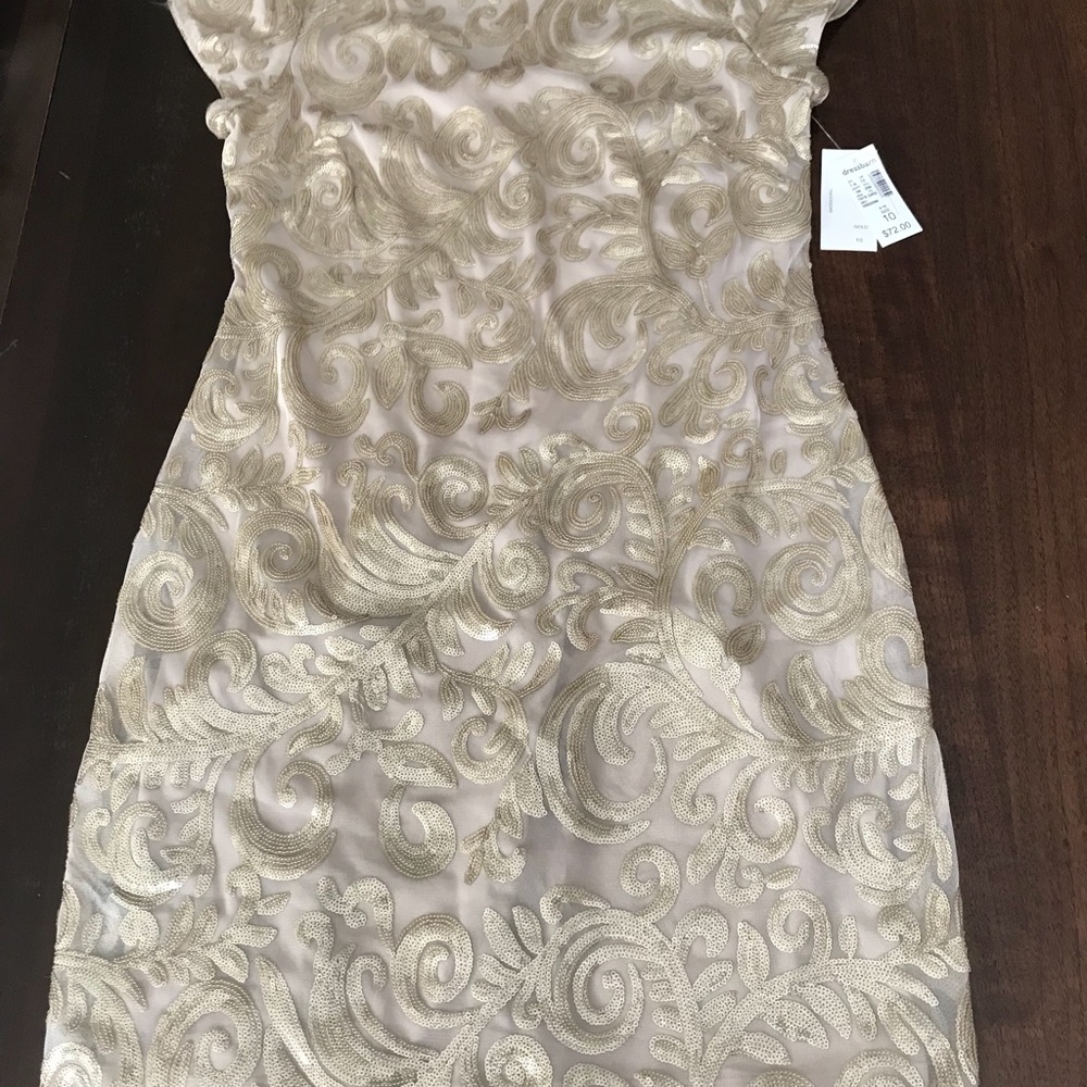 gorgeous Dressbarn formal dress - size 10 - NWT